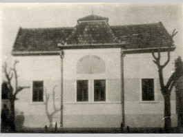 A Mátyás király utcai imaház (lebombázták 1944 októberében)