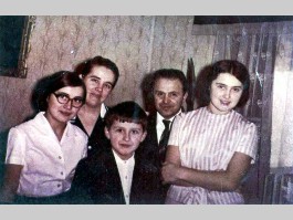 Bartha István lp. családja 1975 körül