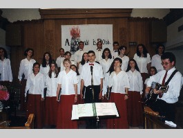 Brassói Hozsánna kórus szolgálata, 2001