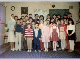 Vasárnapi iskola nagycsoport - 1986